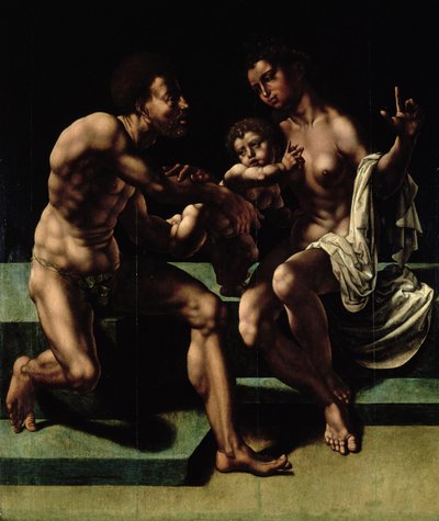 Cybele Beseeching Saturn to Spare Her Child by Jan Gossaert